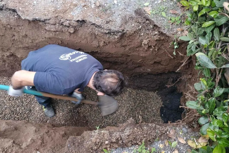ripristino drenaggio fossa biologica minerva 10