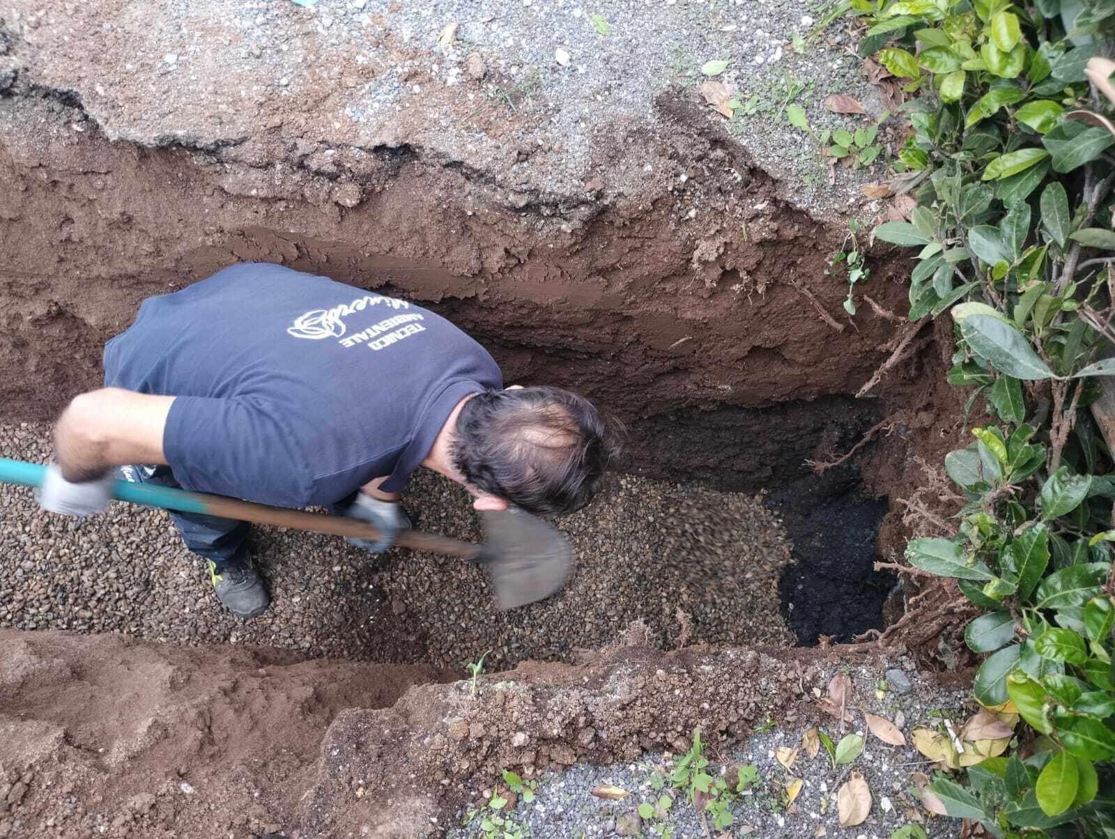 ripristino drenaggio fossa biologica minerva 10